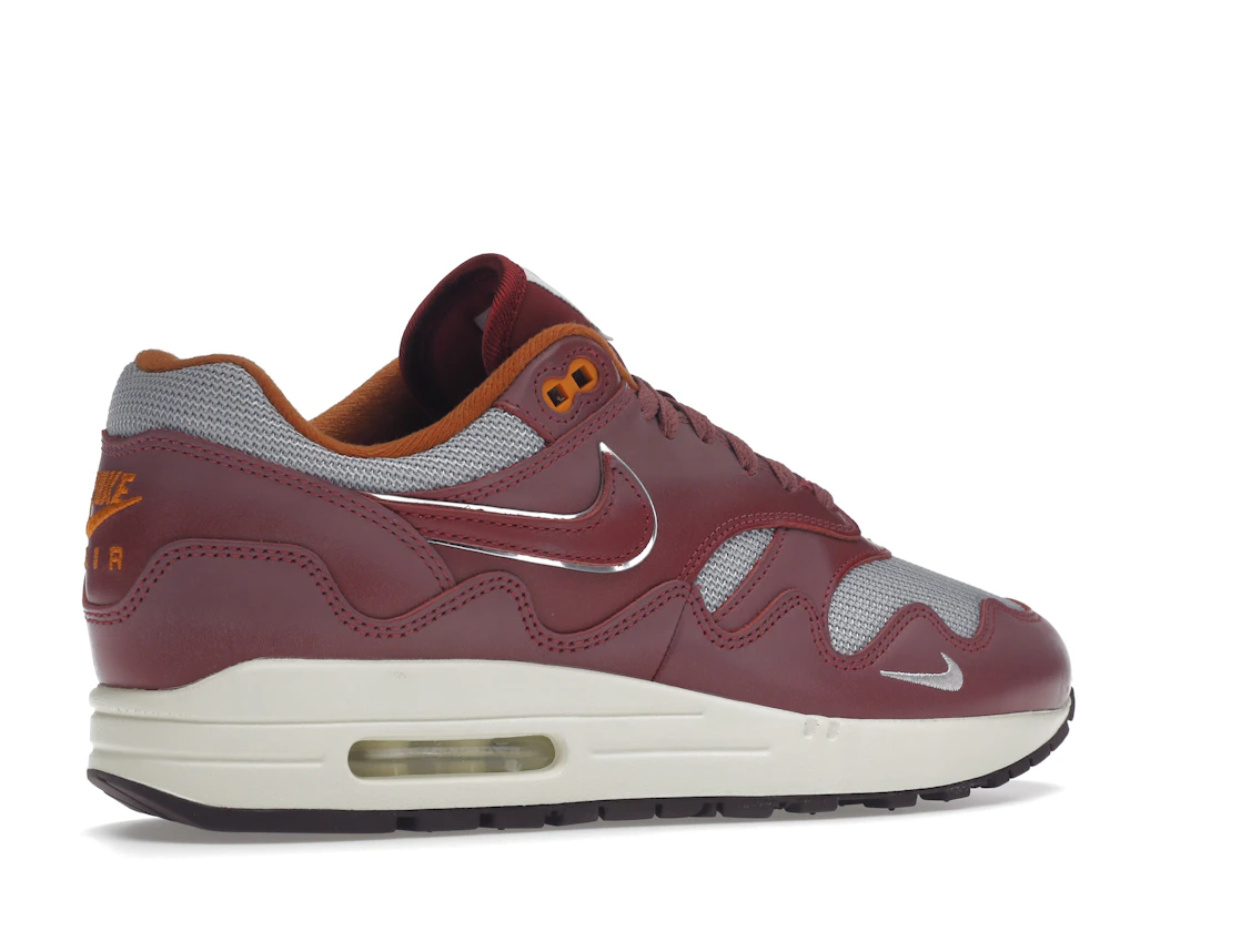 Nike Air Max 1 Patta Waves Rush Maroon (without Bracelet)