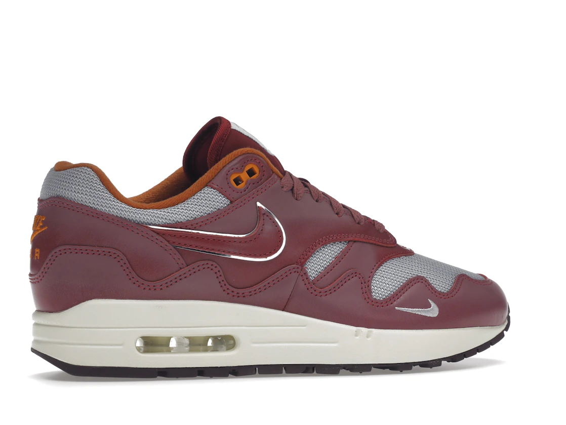 Nike Air Max 1 Patta Waves Rush Maroon (without Bracelet)