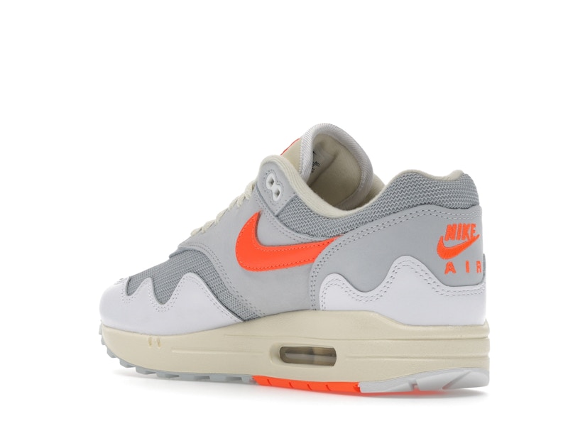 Nike Air Max 1 Patta Waves White Hyper Crimson (With Bracelet)