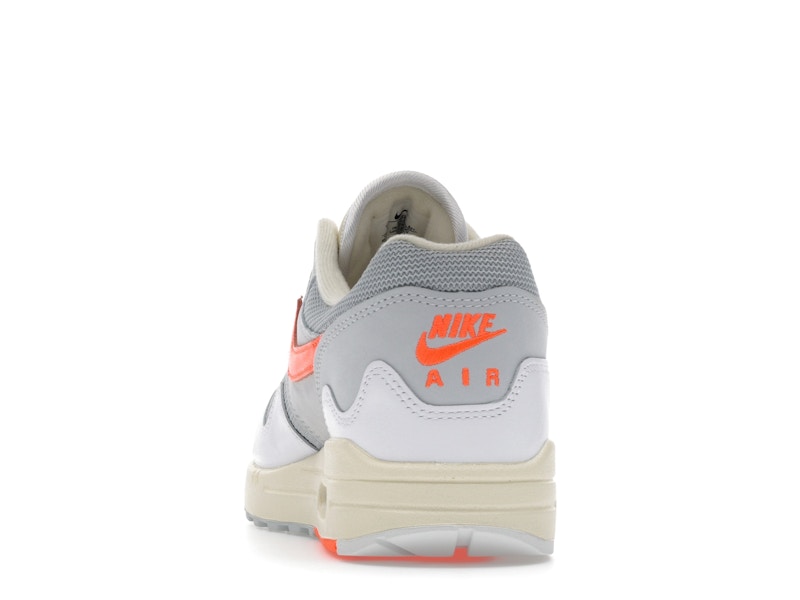 Nike Air Max 1 Patta Waves White Hyper Crimson (With Bracelet)
