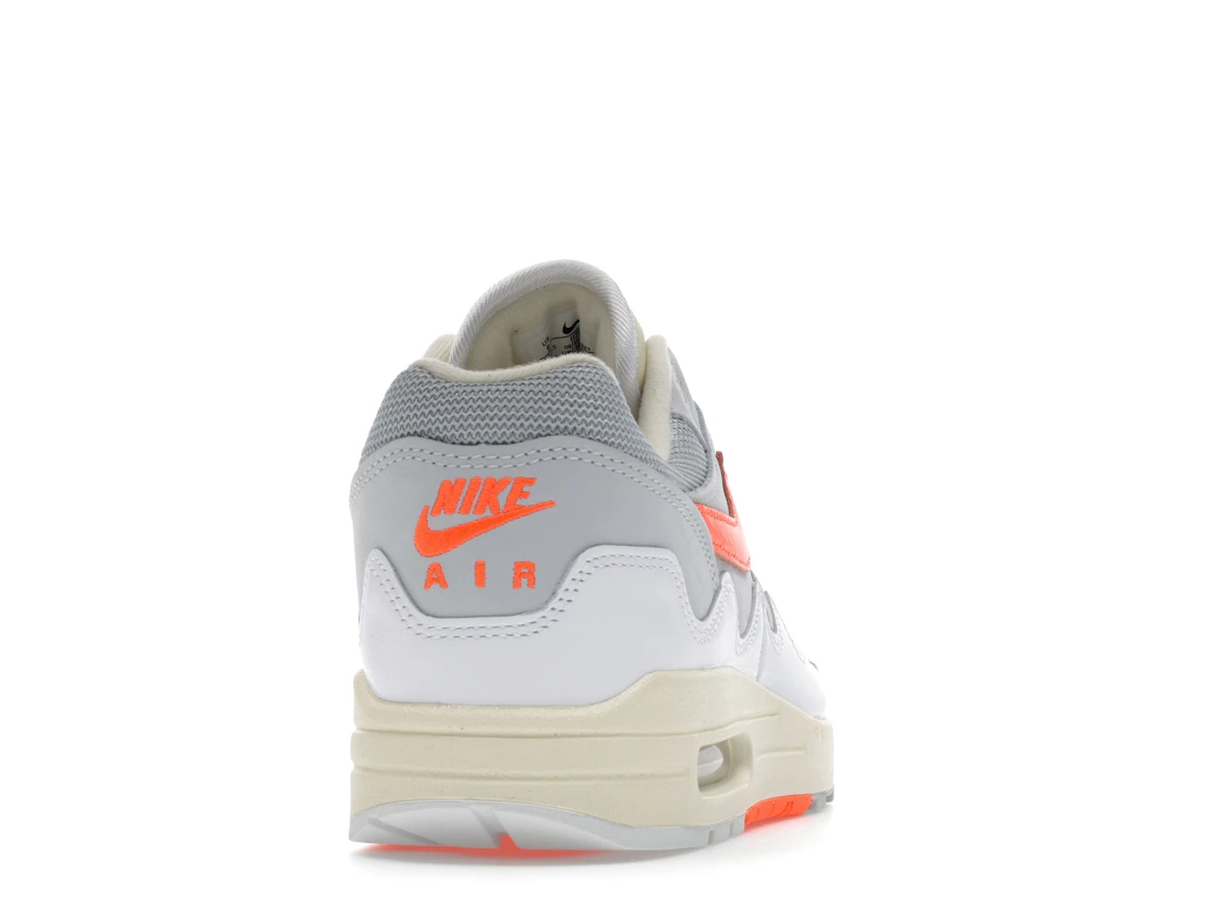 Nike Air Max 1 Patta Waves White Hyper Crimson (With Bracelet)