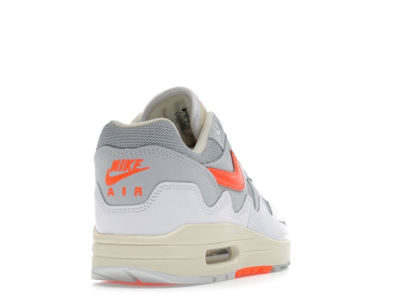 Nike Air Max 1 Patta Waves White Hyper Crimson (With Bracelet)