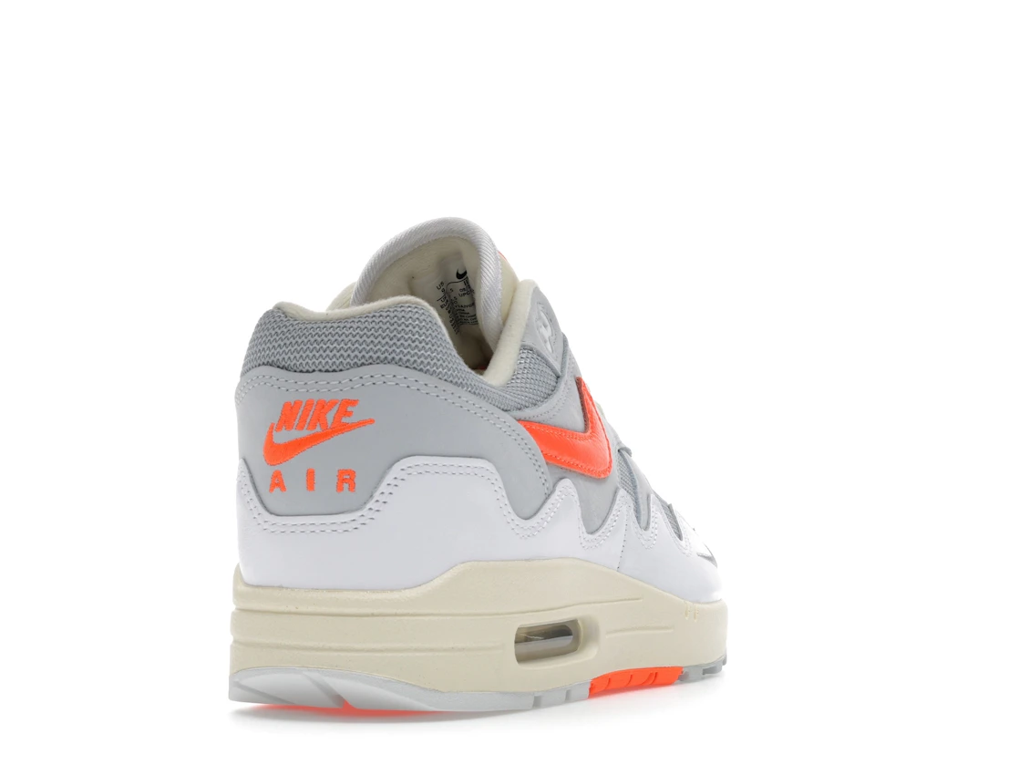 Nike Air Max 1 Patta Waves White Hyper Crimson (With Bracelet)