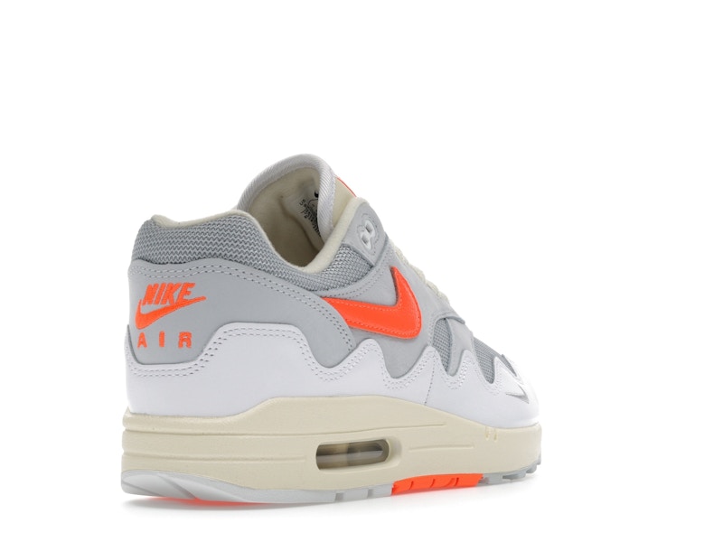 Nike Air Max 1 Patta Waves White Hyper Crimson (With Bracelet)