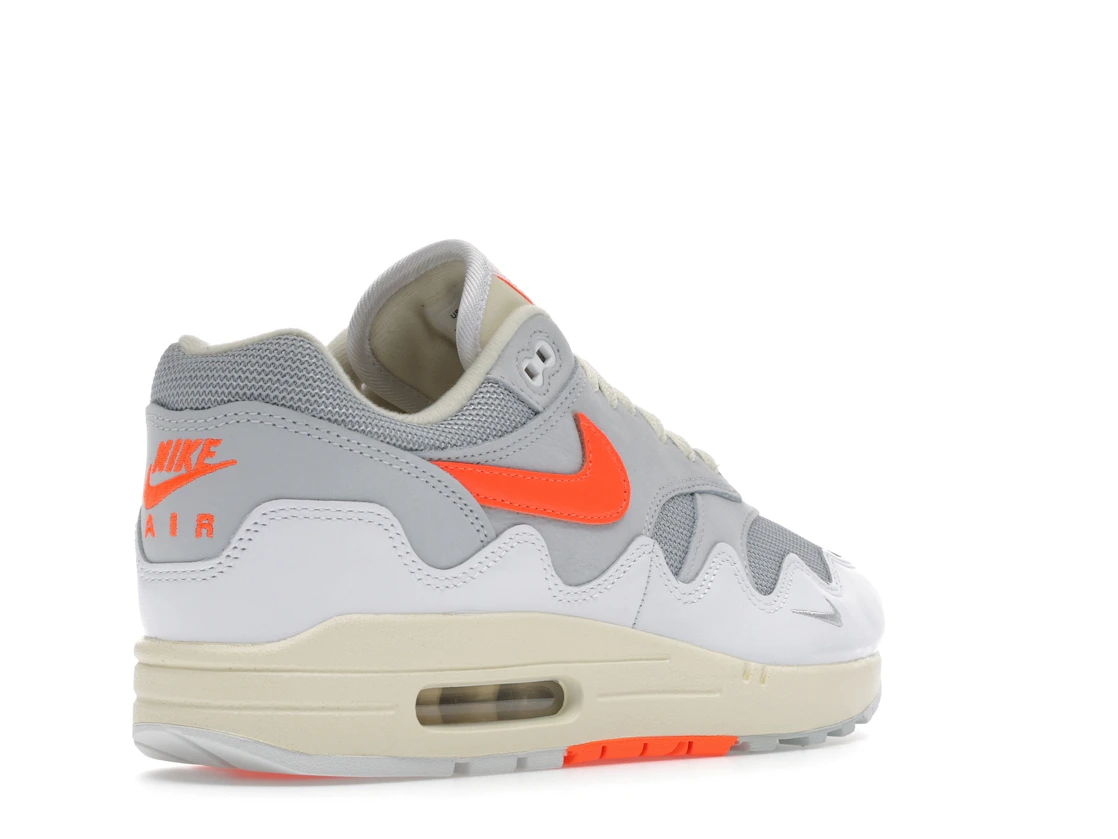 Nike Air Max 1 Patta Waves White Hyper Crimson (With Bracelet)