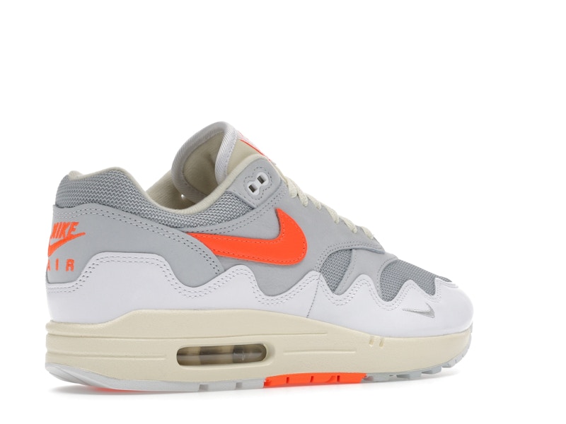 Nike Air Max 1 Patta Waves White Hyper Crimson (With Bracelet)