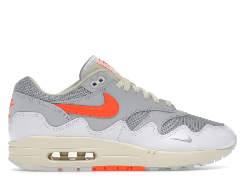 Nike Air Max 1 Patta Waves White Hyper Crimson (With Bracelet)
