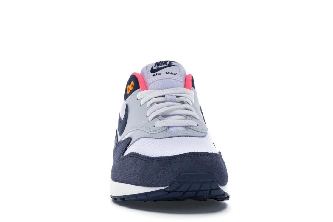 Nike Air Max 1 Pure Platinum Midnight Navy Racer Pink (Women's)