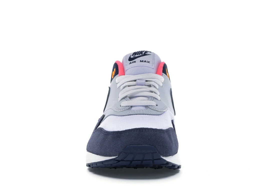 Nike Air Max 1 Pure Platinum Midnight Navy Racer Pink (Women's)