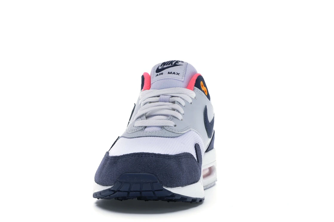 Nike Air Max 1 Pure Platinum Midnight Navy Racer Pink (Women's)