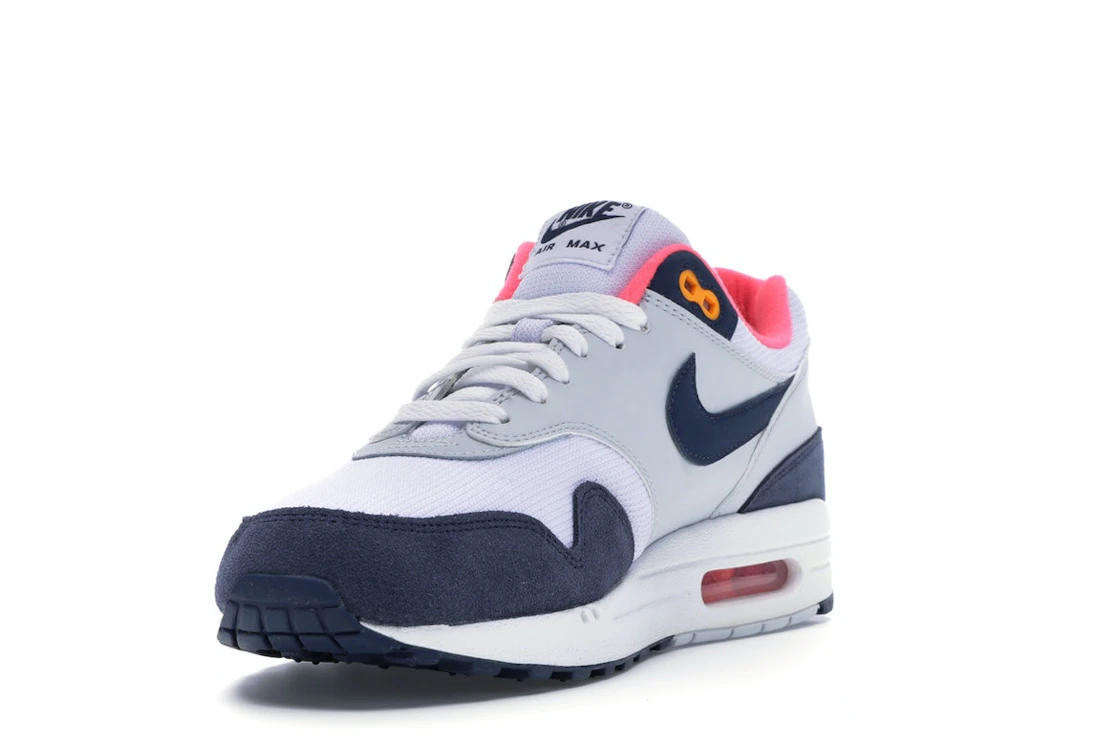 Nike Air Max 1 Pure Platinum Midnight Navy Racer Pink (Women's)