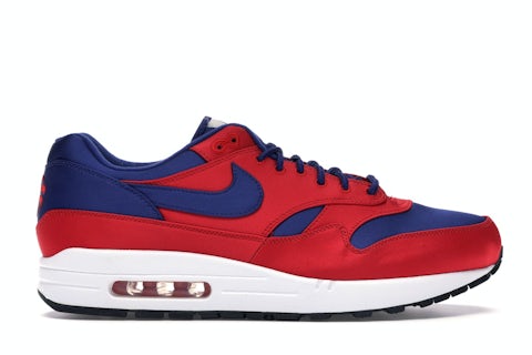 Nike Air Max Satin University Red Deep Royal Blue Men's AO1021