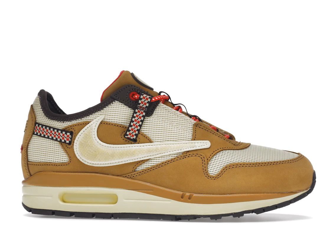 Nike Air Max 1 Travis Scott Cactus Jack Wheat Lemon Drop