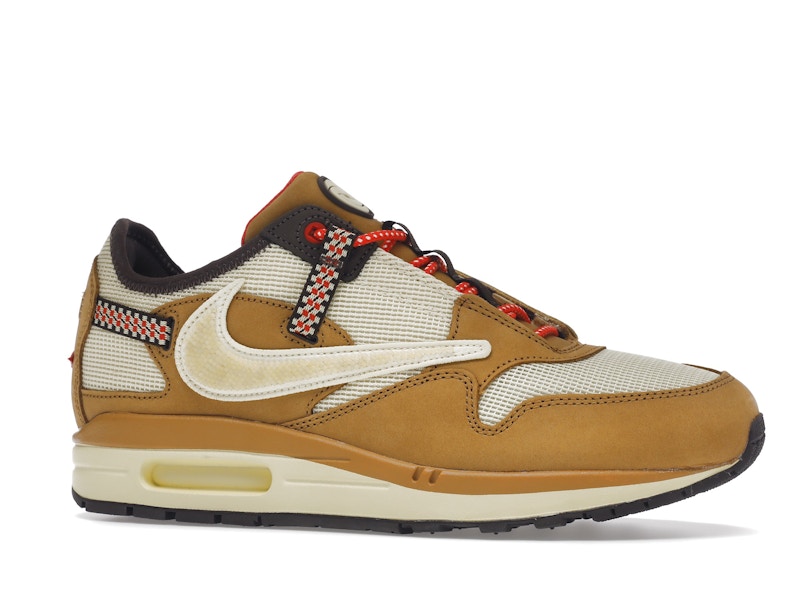 Nike Air Max 1 Travis Scott Cactus Jack Wheat Lemon Drop