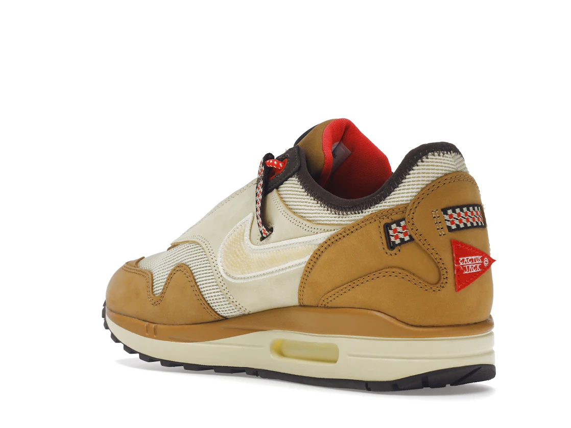 Nike Air Max 1 Travis Scott Cactus Jack Wheat Lemon Drop