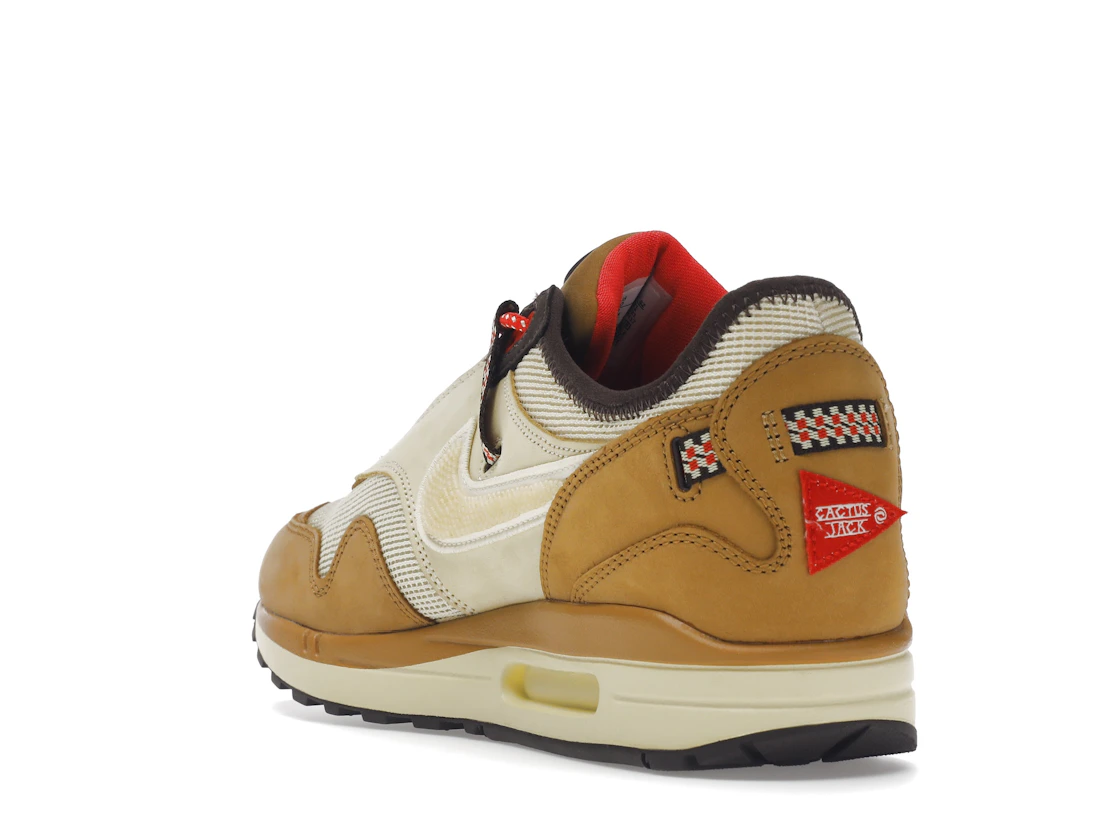 Nike Air Max 1 Travis Scott Cactus Jack Wheat Lemon Drop