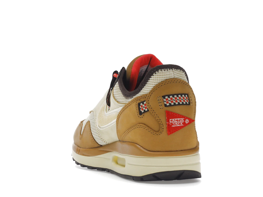 Nike Air Max 1 Travis Scott Cactus Jack Wheat Lemon Drop