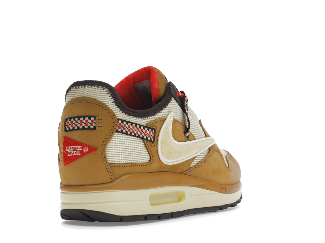 Nike Air Max 1 Travis Scott Cactus Jack Wheat Lemon Drop