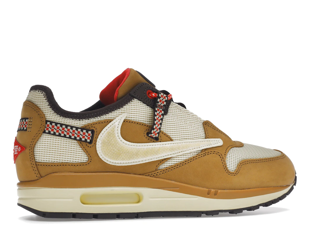 Nike Air Max 1 Travis Scott Cactus Jack Wheat Lemon Drop