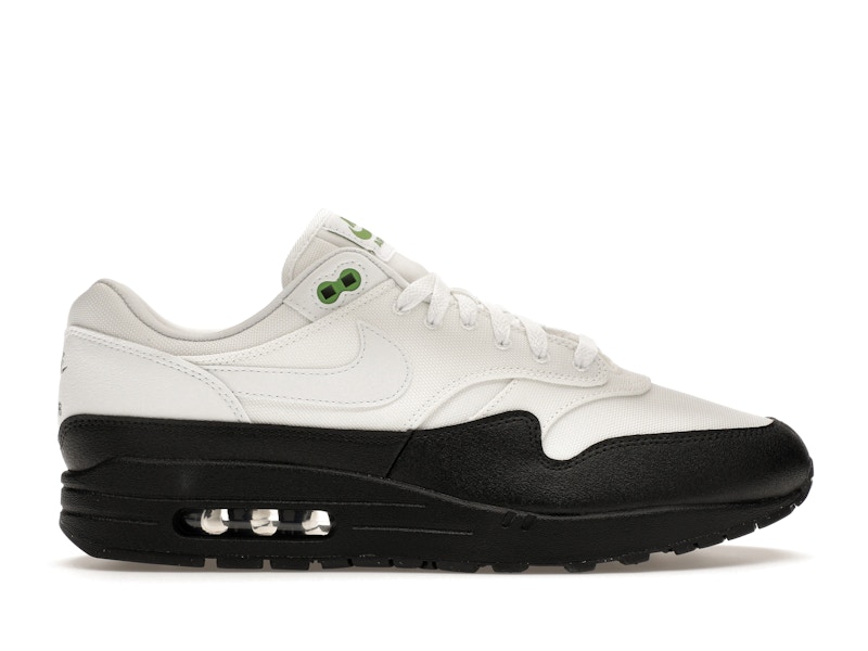 Nike Air Max 1 White Black Chlorophyll Men's - FZ5160-121 - US