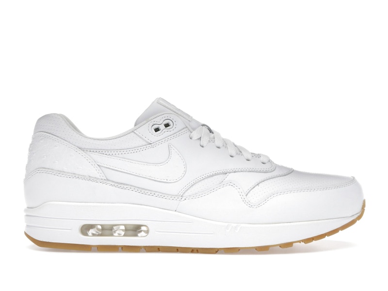 air max 1 gum white
