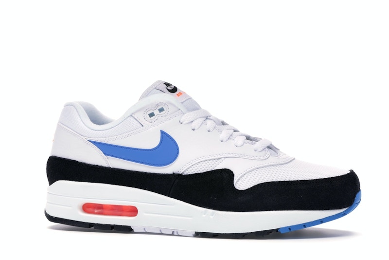 Nike air max 1 white blue clearance