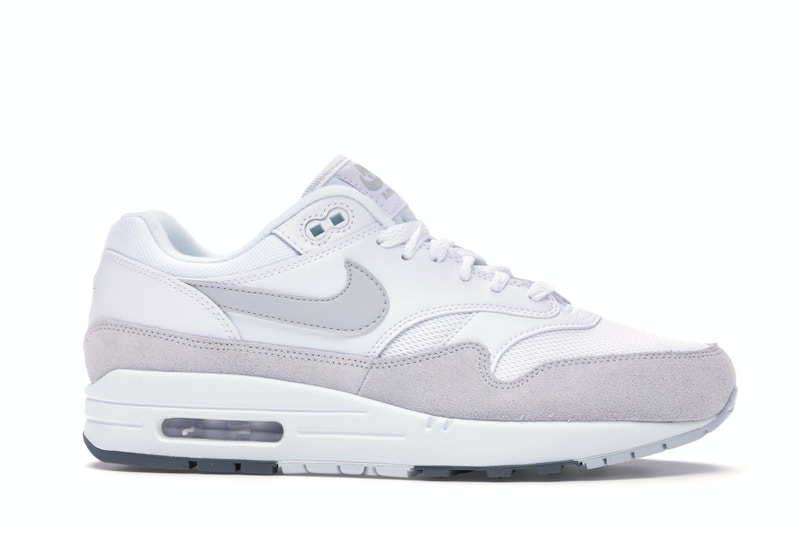 Nike Air Max 1 White Pure Platinum Nike Air Max 1 White Pure Platinum