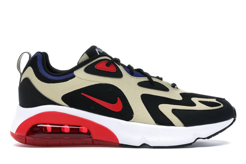 Nike Air Max 200 Team Gold University Red Black Men's - AQ2568-700 - US
