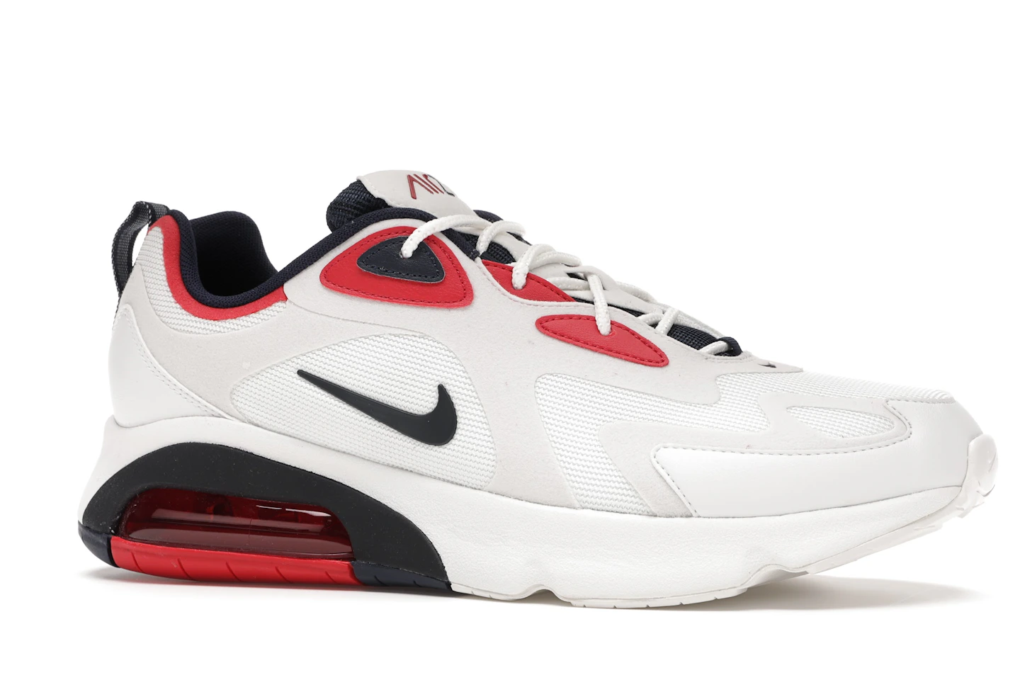 Nike Air Max 200 White Red Obsidian - CT1262-101
