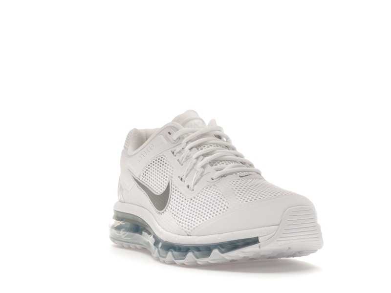 Nike Air Max 2013 White Metallic Slver