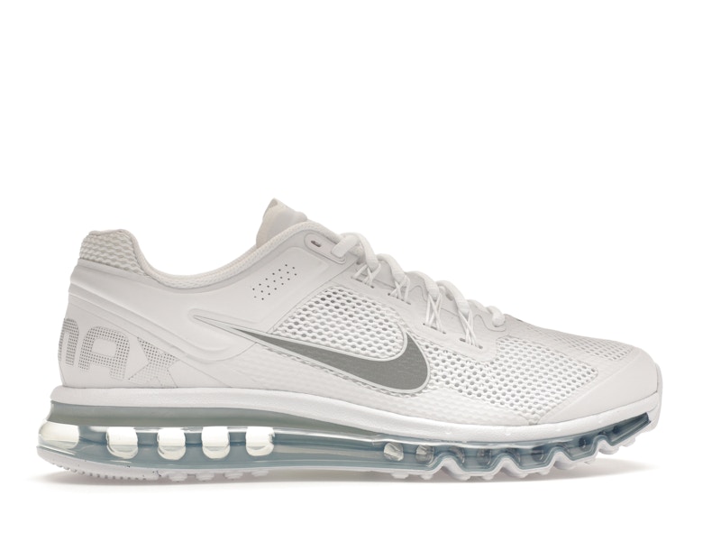 Nike Air Max 2013 White Metallic Slver