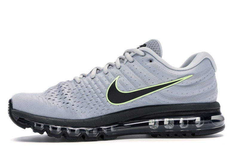 Nike air max 2017 wolf grey black volt
