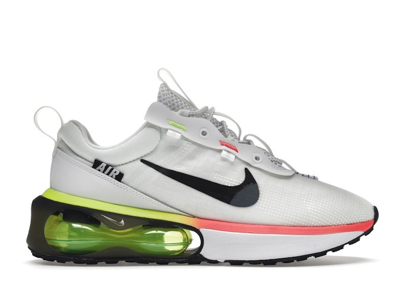 Lime green and blue air max discount