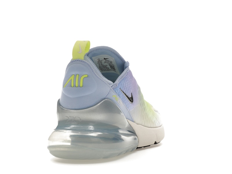 Nike Air Max 270 Aluminum Hydrangeas Light Lemon Twist Metallic Silver (Women's)