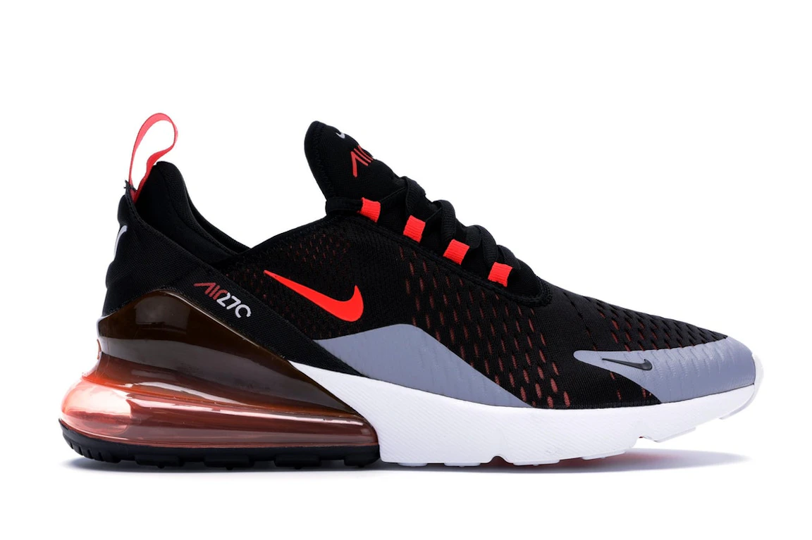 Nike Air Max 270 Black Bright Crimson 0