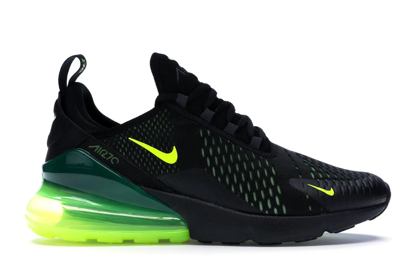 Nike Air Max 270 Black Volt Oil Grey - AH8050-017