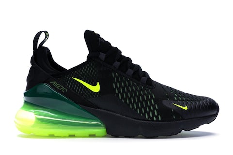 Nike Air Max 270 Black Volt Oil Grey Men's AH8050-017 US