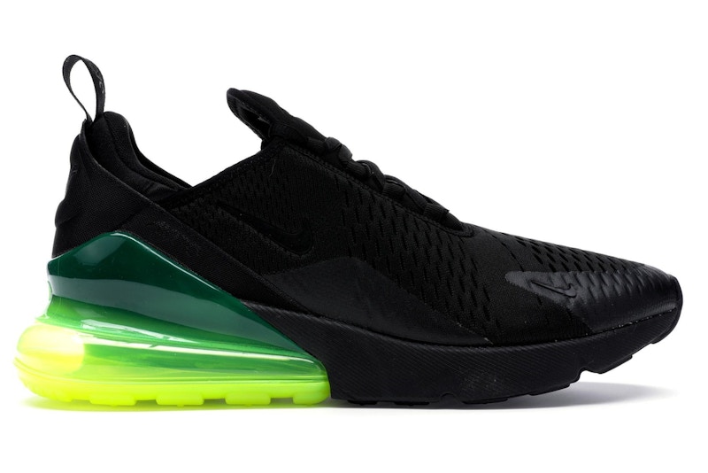 Air 270 black and green hot sale