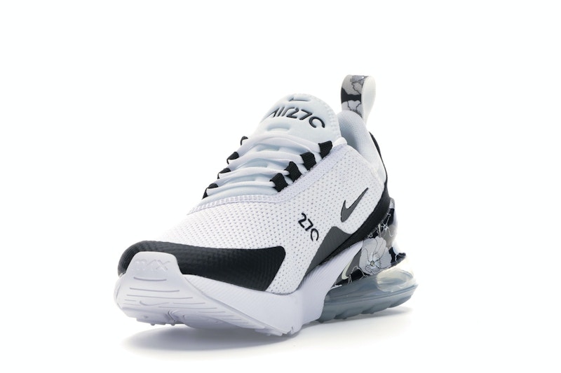 Air max 270 black and white floral clearance
