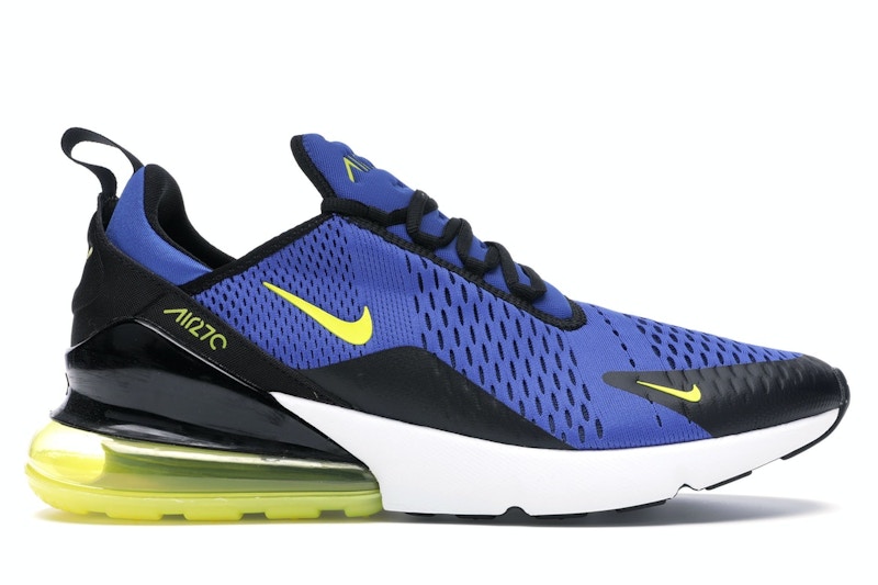 Blue yellow air max hotsell 270