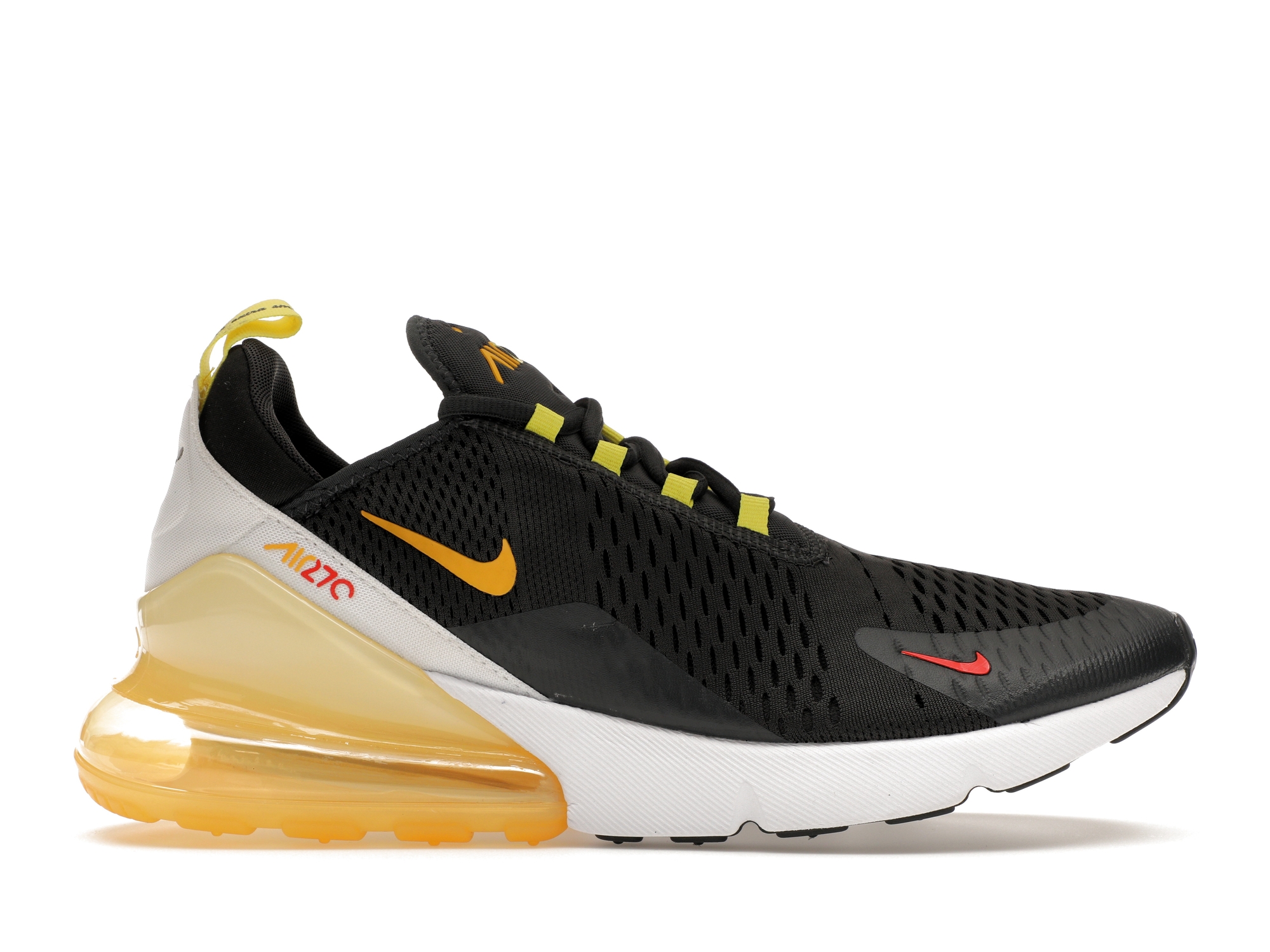 Air max 270 on sale white black gold