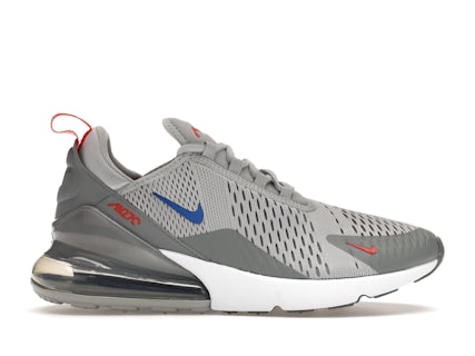 Nike Air Max 270 Grey Royal Red Men's CD7338-001 US