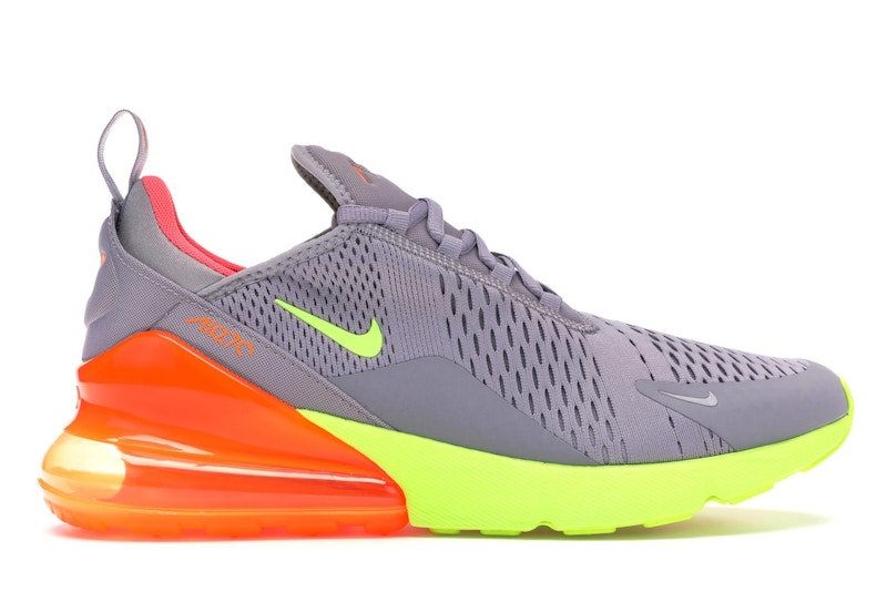 Nike Air Max 270 Grey Volt Orange Hombre AH8050 012 MX