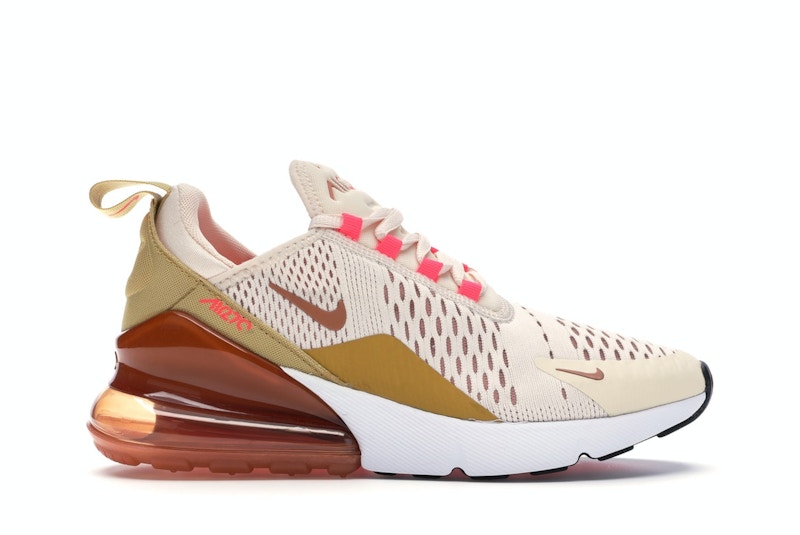 Wmns air max 270 flyknit outlet guava ice/ particle beige