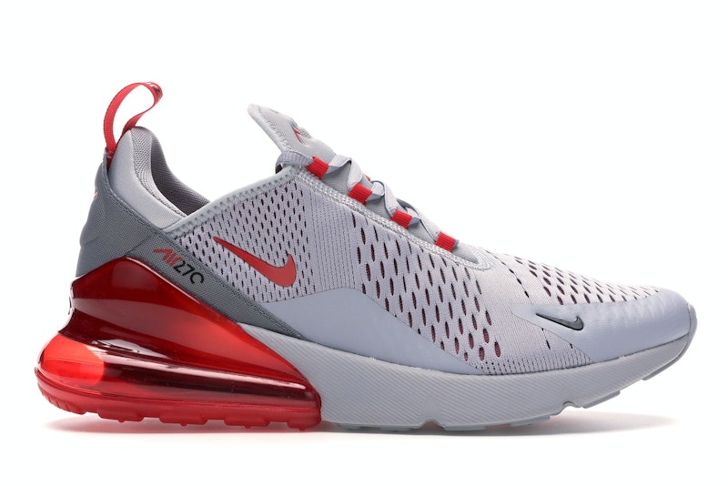 Mens '270 discount grey and red