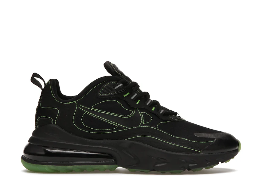 Nike Air Max 270 React Black Electric Green 0