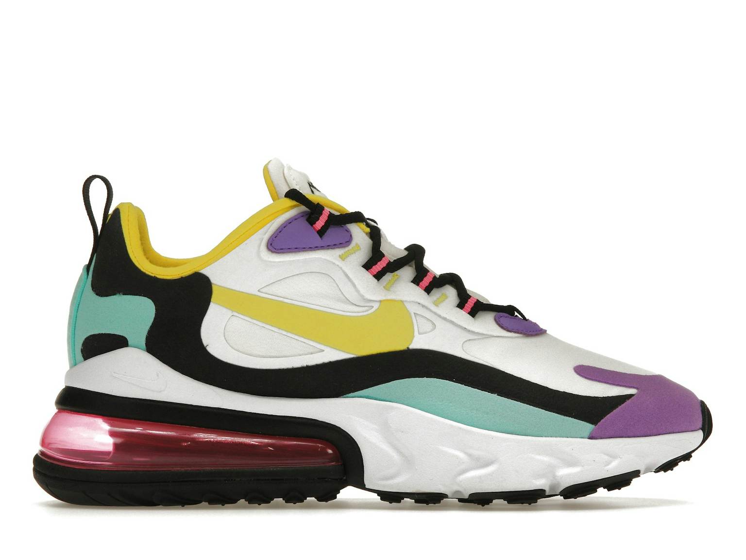 Nike Air Max 270 React Geometric Art (Women's) - AT6174-101 - US