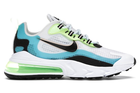 Nike Air Max 270 React Oracle Aqua Ghost Green Men's CT1265-300 US