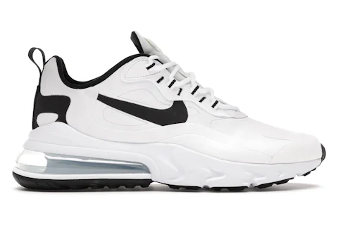 Nike Air Max 270 React White Black Men's - CT1264-102 - US