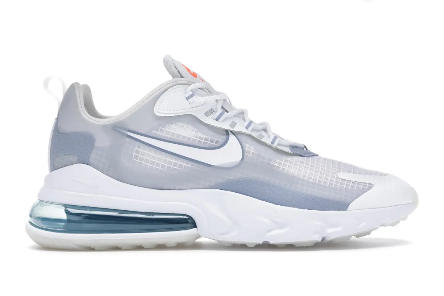 Nike Air Max 270 React White Pure Platinum Men's - CT1265-100 - US